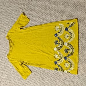 Worn Tea Collection short sleeve printed dress